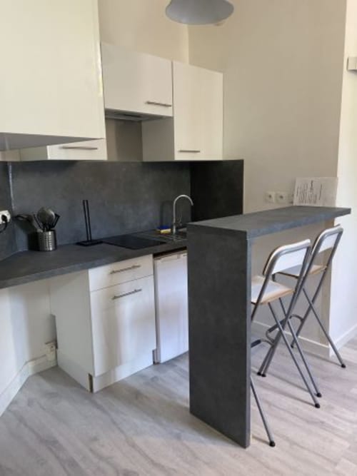 fitted kitchen - Cosy Rouen - Appart Hotel Rouen - Seasonal rental Rouen