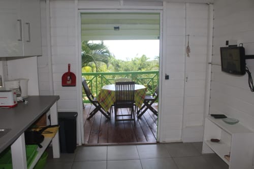 Cuisine- Location de villas et bungalow - Oasis de Grande Anse à Deshaies en Guadeloupe