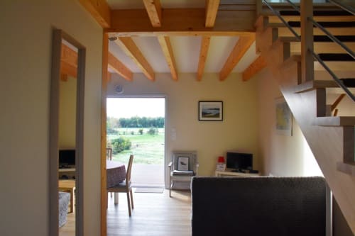 Entrée vers la pièce de vie - Maison "Baluden" - 1 à 3 personnes - location vacances à Belle île en mer - les maisons de Kerdavid'île