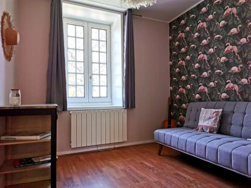 Chambre et suite Mandarine, suite familiale, Clos Ayanna, Crémieux. 