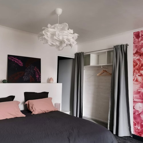 Chambre d'hôte Valentine, Clos Ayanna, Chambre double, Crémieux. 