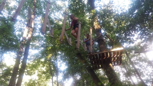 accrobranche dans l'Allier 