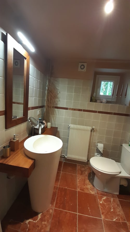 Chambre d'hôtes 4 personnes avec salle de bain privée - Mer - Loir et Cher | Les Rives de la Tronne