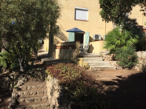 Terrasse privative - Location de vacances à Saint-Aygulf - Appartements - Villa Macoran - Côte d'Azur - Fréjus - Saint-raphaël