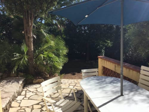 Terrasse privative - Location de vacances à Saint-Aygulf - Appartements - Villa Macoran - Côte d'Azur - Fréjus - Saint-raphaël