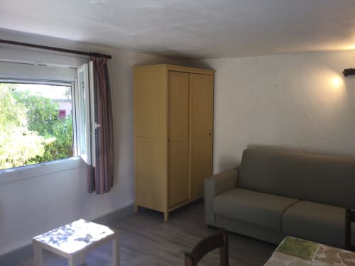 Salon studio - location de vacances à Saint-Aygulf - Appartements - Villa Macoran - Côte d'Azur - Fréjus - Saint-raphaël
