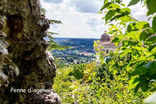 Penne d'agenais, bastide et basilique de Peyragude