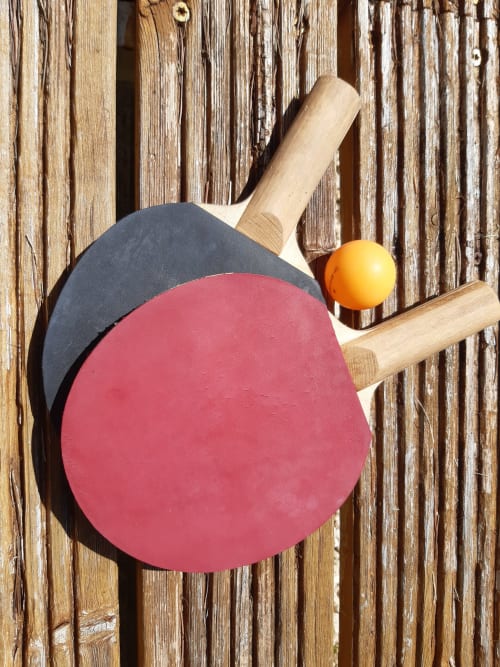 partie de Ping Pong à l'ombre du sèdre