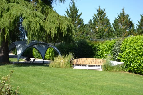 parc arboré et coin détente
