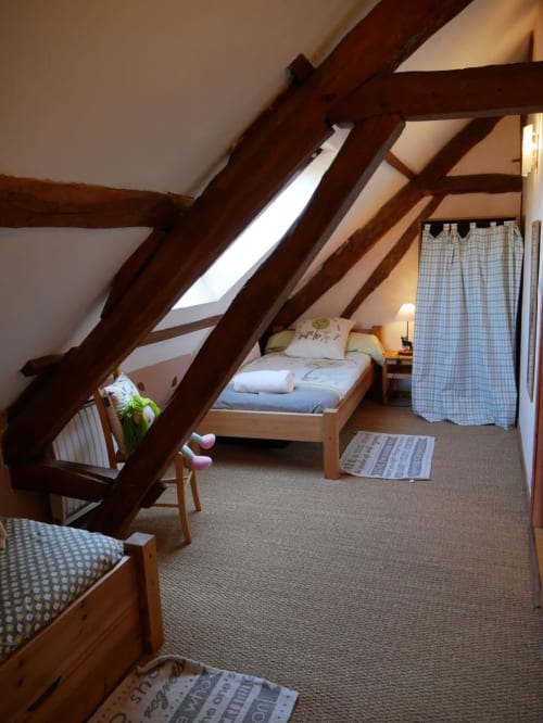 Chambre - gîte 6 personnes | Sully sur Loire | Ecogîtes la Maréchalerie