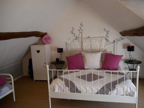 Vacances en hébergement écologique 6 personnes avec chambre- Loiret | Ecogîtes la Maréchalerie