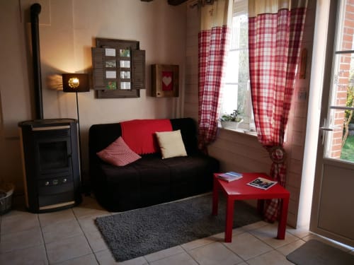 Gîte 3 personnes avec cheminée- Montargis | Ecogîtes la Maréchalerie