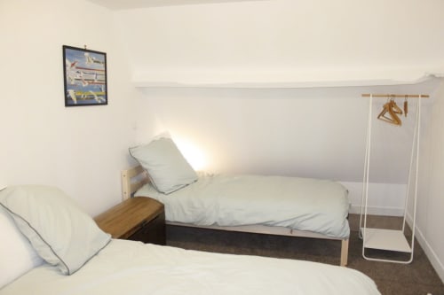 Chambre lits simples - Gîte en Normandie - Coeur d'Albâtre - Saint Riquier Es Plains