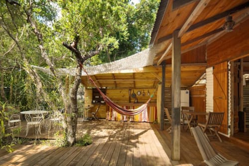Location bungalow en Guadeloupe - Esprit Caraibe,gite écolodge, gite nature ,grande terrasse