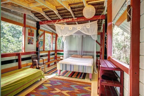 chambre créole pour 2 à 3 personnes -vue sur jardin tropical- Grande Terre - Esprit Caraibe