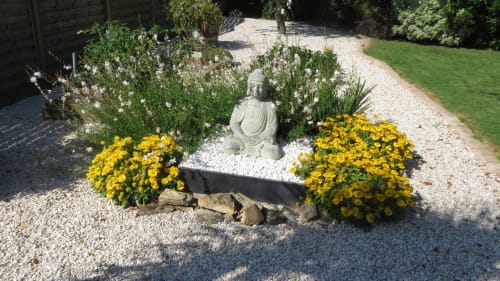 Bouddha in our garden