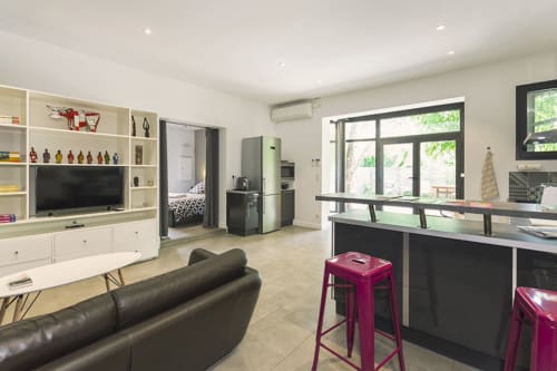 Les Aromatiques - Spacieux séjour - Appartement Villeneuve-lès-avignon - Location de vacances - Origan