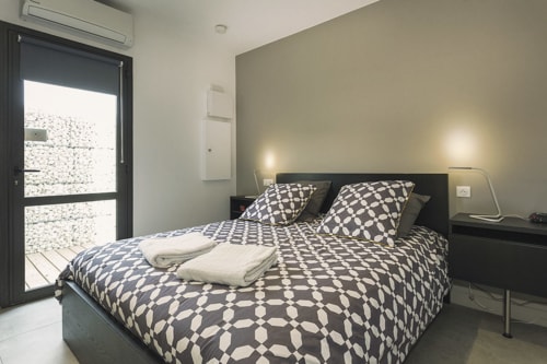 Chambre double - Les Aromatiques - Appartement Villeneuve-lès-avignon - Location de vacances - Origan