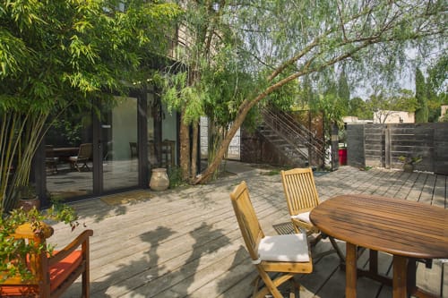 Terrasse privative - Les Aromatiques - Appartement Villeneuve-lès-avignon - Location de vacances - Origan