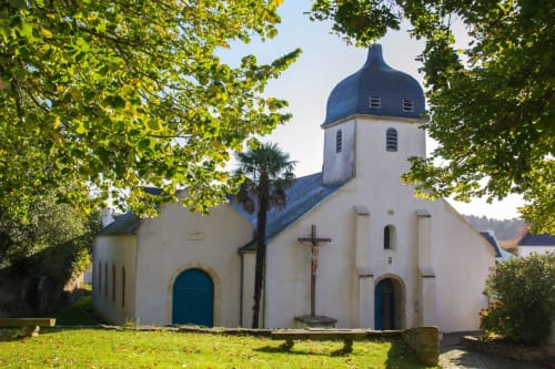 L'église de Locmaria - la plus ancienne de l'ile à l'architecture incomparable - location vacances belle île en mer - les maisons de Kerdavid île
