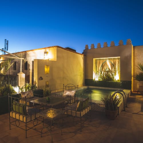 roofpool - rooftop - riad with pool