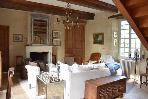 Vacances en dordogne - Salon chambres d'hôtes - Les 2 Brigards - Monestier, Perigord poupre