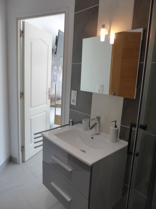 studio avec salle de bain - Maison d'hôte Ajaccio - Perula di Machja - Alata Corse