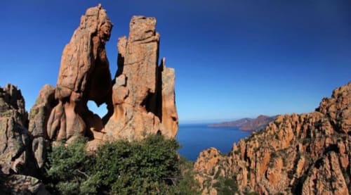 viste calanches de Piana - Maison d'hôte Ajaccio - Perula di Machja - Alata Corse