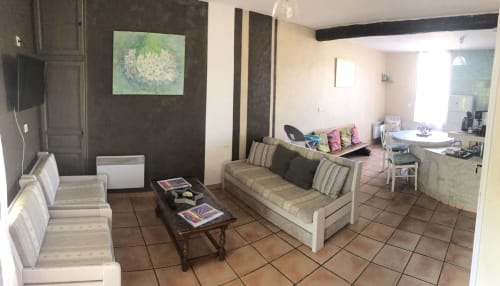 Gîte de vacances - salon -Provence | Gîte le Pimayon