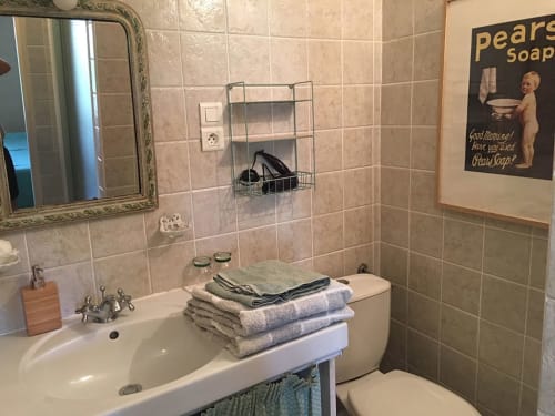Salle de bain - chambre botanique - Les Picorettes - Vaux-en-Beaujolais - Clochemerle - Maison d'hôtes