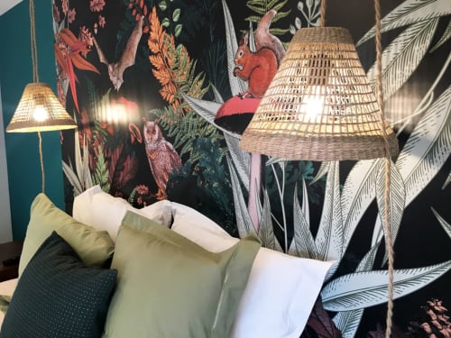 Chambres doubles Sous-bois - Les Picorettes - Vaux-en-Beaujolais - Clochemerle - Maison d'hôtes
