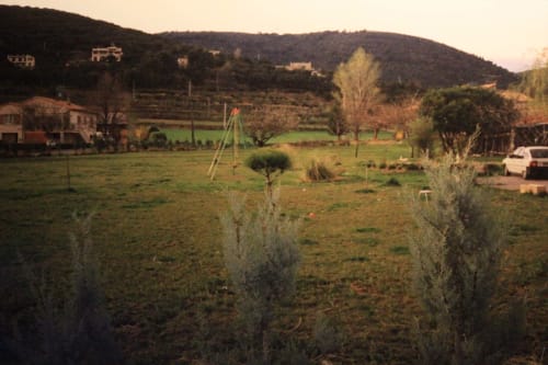 Photo historique du Jardin - Gîtes le Pimayon