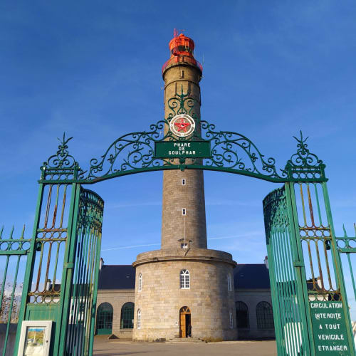 Le Phare de Goulphar - un des plus hauts d'Europe - Bangor - Belle île en mer - location vacances Kerdavid'île