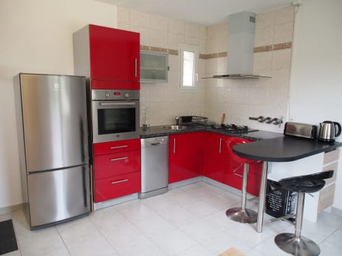 Cuisine toute équipée, L’appartement Bell’Mar, Mèze. 