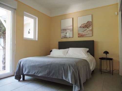 Chambre double, villa Bell'Mar, appartement et maison à Mèze.