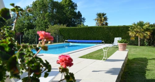 Piscine extérieure - Maison d'hôtes Logis de Chenac - Chenac Saint Seurin d'Uzet, Gironde, Charente-Maritime