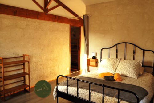 Chambre double - Maison d'hôtes Logis de Chenac - Chenac Saint Seurin d'Uzet, Gironde, Charente-Maritime