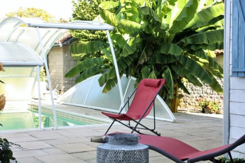 Une parenthèse en Champagne - Week-end à la campagne au bord de la piscine -