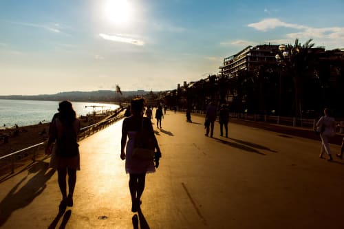 profiter d'une balade sur la croisette cannes