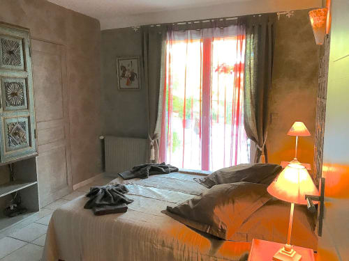 Chambre deux personnes - Location vacances - Séjour Pyrénées Orientales - Ille-sur-têt