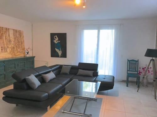 Grand salon - Maison de vacances - Les Orgues de la Sybille - Ille-sur-têt - Pyrénées Orientales