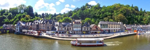 Panorama, Au fil de l'eau, rental in Dinan, tourist accommodation. 