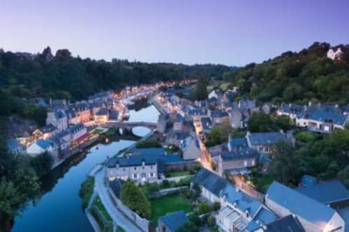 La Tour de l'Horloge, Au fil de l'eau rental, stay rental Dinan, accommodation, Brittany, Au fil de l'eau.