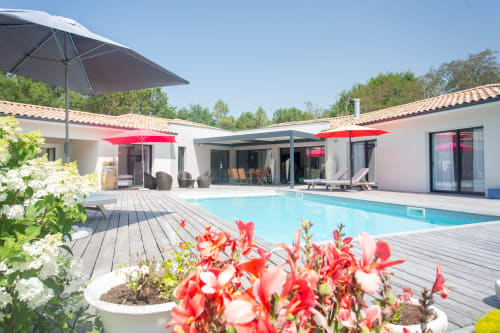 séjour en gironde - chambre d'hote piscine - Maison d'hôte avec piscine Medoc - Dune et Coquelicot - Gaillan en Medoc
