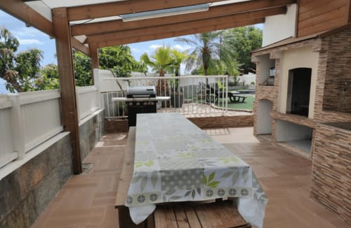 Location villa avec barbecue - Saint Joseph | Villa Areca