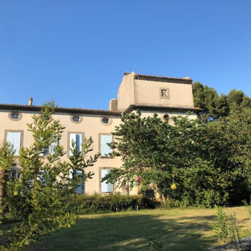 La Maison Pastel - im Turm des Herrenhauses - Domaine de la Forçate - Villesiscle - Aude - Occitanie - Ferien auf dem Land