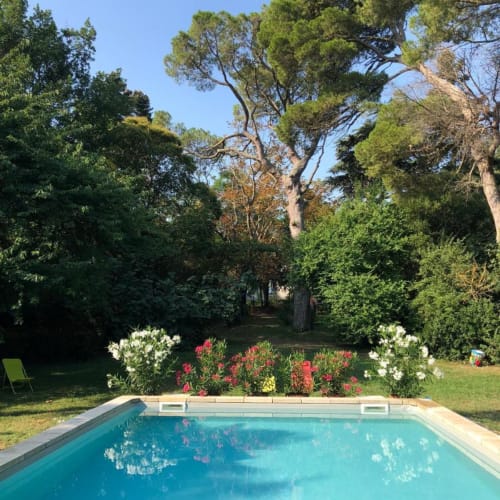 Pool mitten im Park - Domaine de la Forçate - Villesiscle - nahe von Carcassonne - Occitanie - France