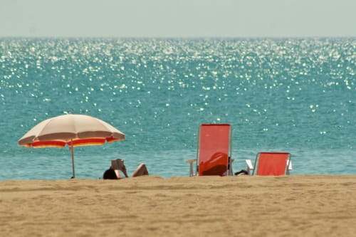 Plages de Leucate -  110 km de Villesiscle - Vacances en Occitanie - Domaine de la Forçate - Aude