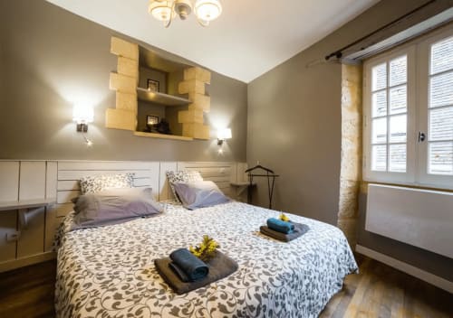 logement avec chambre double - Sarlat Appartements de la Boétie - Dordogne