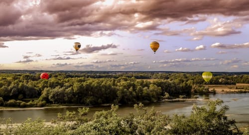 Vol en Montgolfière au dessus de la Loire | Maison d'hôtes Le Gaimont 